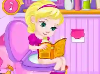 Potty Train Baby Elsa — безкоштовна онлайн гра