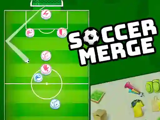 Soccer Merge — безкоштовна онлайн гра