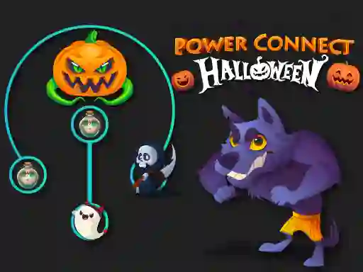 Power Connect Halloween — безкоштовна онлайн гра