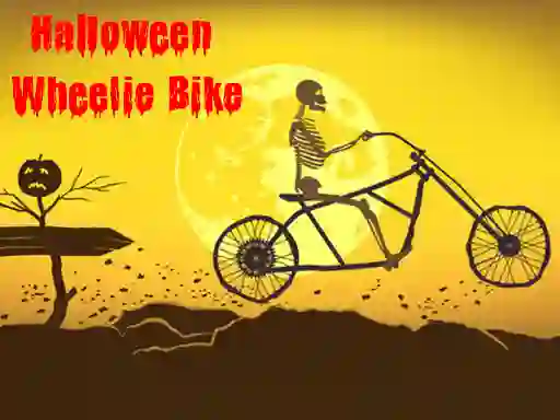 Halloween Wheelie Bike — безкоштовна онлайн гра