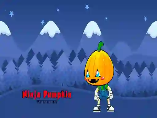 Ninja Pumpkin Winter Edition — безкоштовна онлайн гра