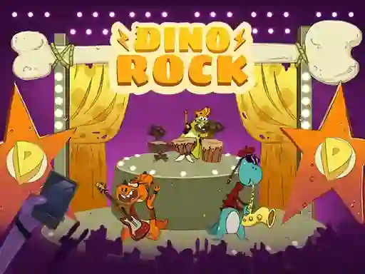Dino Rock — безкоштовна онлайн гра