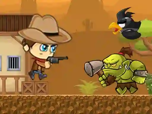 Super Cowboy Running — безкоштовна онлайн гра
