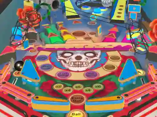 Pinball Simulator Day of Dead — безкоштовна онлайн гра