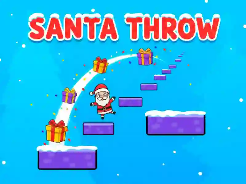Santa Throw — безкоштовна онлайн гра
