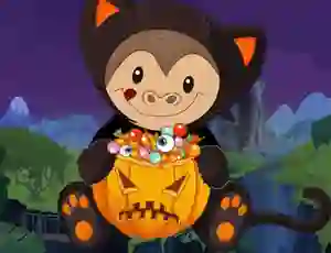 Halloween Monkey Jumper — безкоштовна онлайн гра