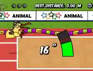 Animal Olympics Triple Jump — безкоштовна онлайн гра