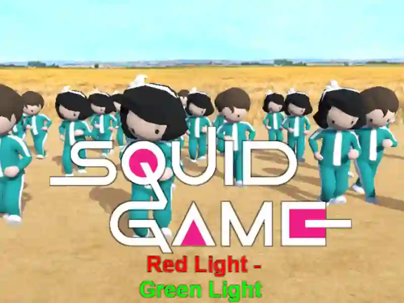 Squid game: Green Light, Red Light — безкоштовна онлайн гра