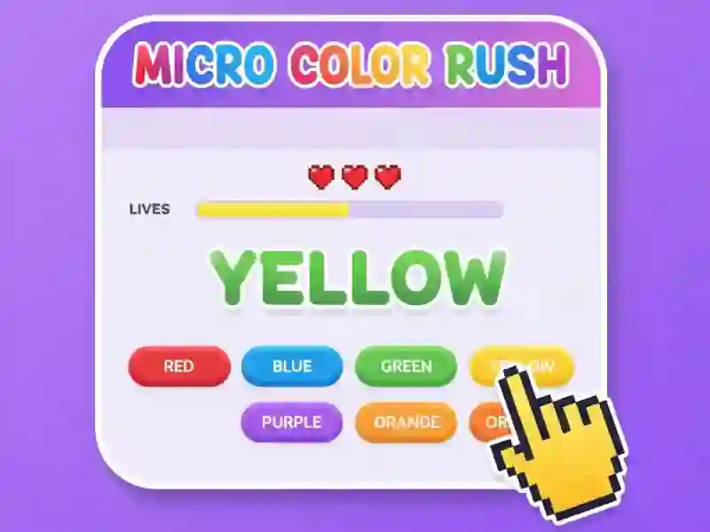 Micro Color Rush — безкоштовна онлайн гра