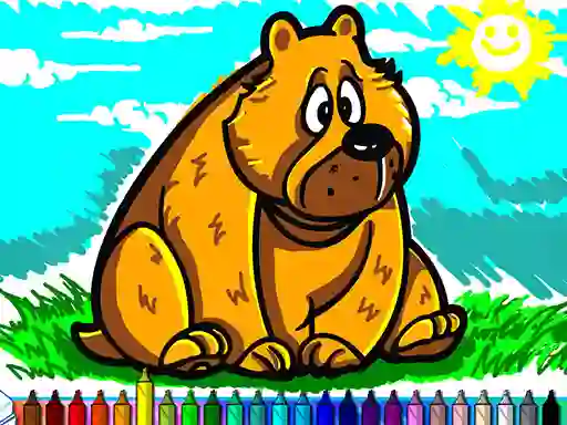 Coloring Book Animals — безкоштовна онлайн гра