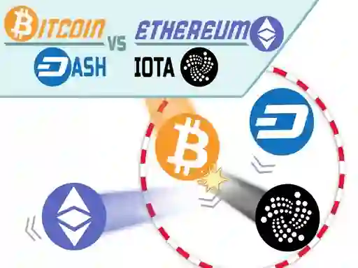 Bitcoin vs Ethereum — безкоштовна онлайн гра