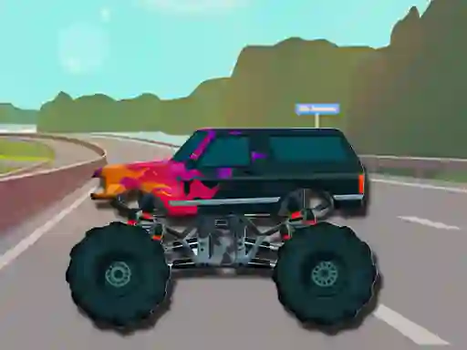 Extreme Monster Trucks Memory — безкоштовна онлайн гра