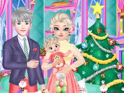Frozen Family Christmas Preparation — безкоштовна онлайн гра