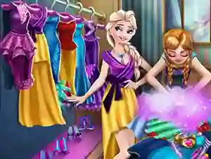 Ice Kingdom Wardrobe Cleaning — безкоштовна онлайн гра