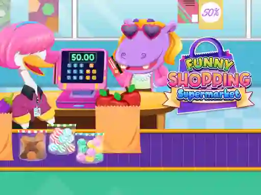 Funny Shopping Supermarket — безкоштовна онлайн гра