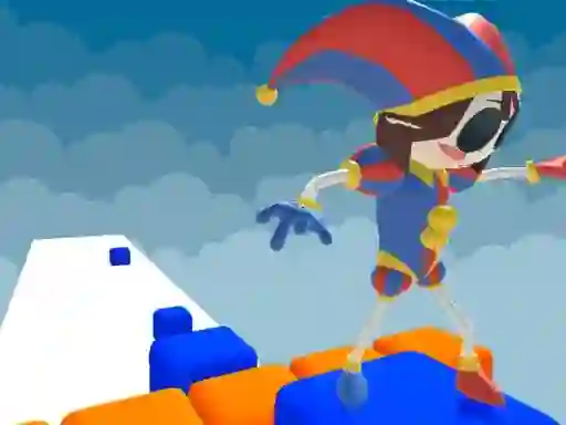 Digital Circus Tower Runner — безкоштовна онлайн гра