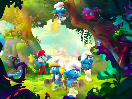 Little Smurfs Coloring — безкоштовна онлайн гра