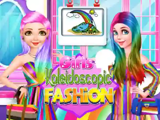 Girls Kaleidoscopic Fashion — безкоштовна онлайн гра