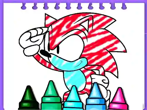 Sonic Coloring Book — безкоштовна онлайн гра