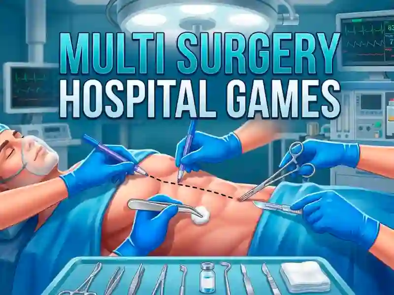 Multi Surgery Hospital Games — безкоштовна онлайн гра