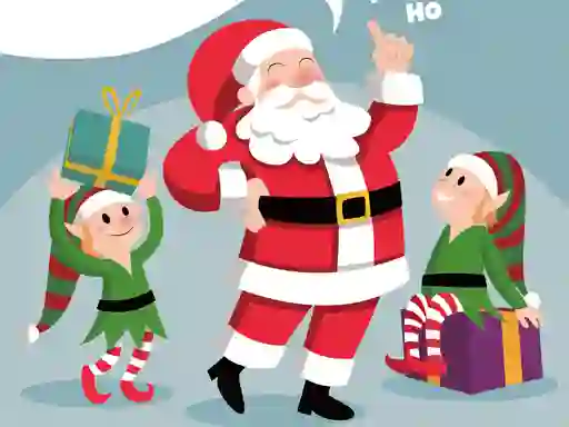 Santa Merry Xmas Puzzle — безкоштовна онлайн гра