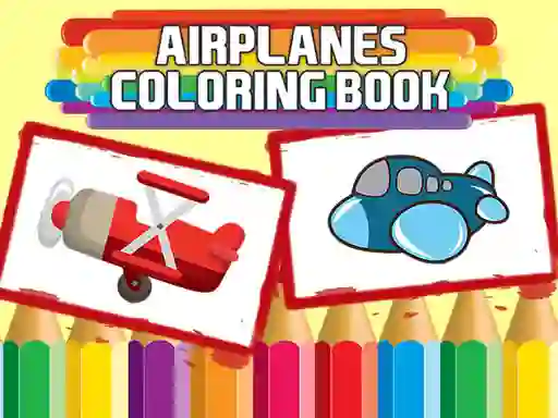Airplanes Coloring Book — безкоштовна онлайн гра