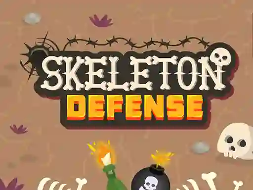 Skeleton Defense — безкоштовна онлайн гра