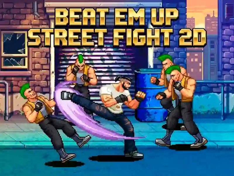 Beat Em Up Street Fight 2d — безкоштовна онлайн гра