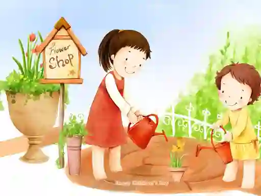 Cartoon Childrens Day Puzzle — безкоштовна онлайн гра