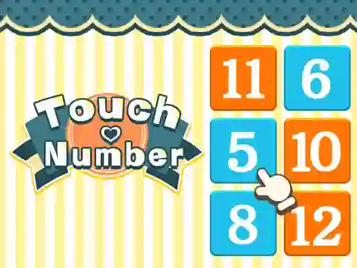 Touch Number — безкоштовна онлайн гра