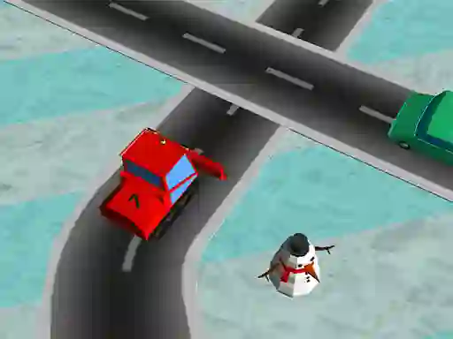 Traffic Run Christmas — безкоштовна онлайн гра