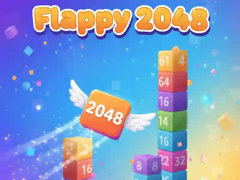 Flappy 2048 — безкоштовна онлайн гра