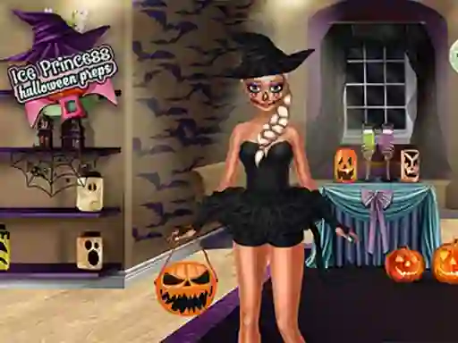 Ice Princess Halloween Preps — безкоштовна онлайн гра