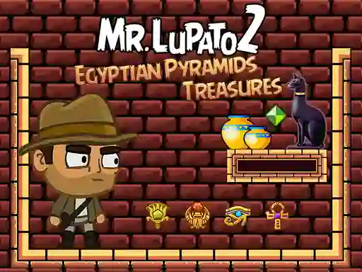 Mr Lupato 2: Egyptian Pyramids Treasures — безкоштовна онлайн гра