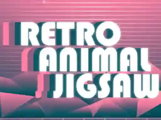 Retro Animal Jigsaw — безкоштовна онлайн гра