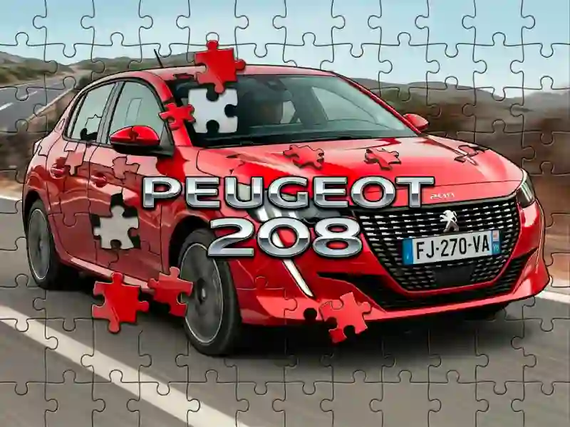Peugeot 208 — безкоштовна онлайн гра