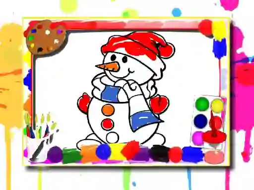 Winter Coloring Book — безкоштовна онлайн гра