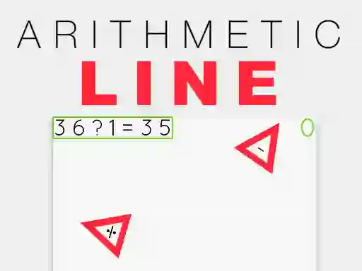 Arithmetic line — безкоштовна онлайн гра