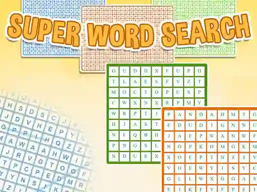 Super Word Search — безкоштовна онлайн гра