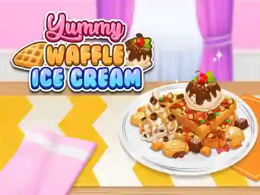 Yummy Waffle Ice Cream — безкоштовна онлайн гра