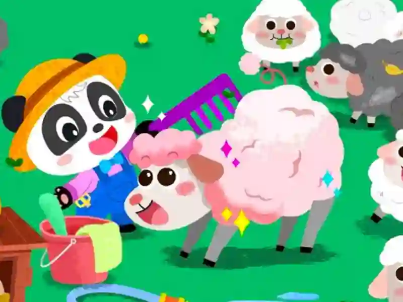Baby Panda Animal Farm — безкоштовна онлайн гра