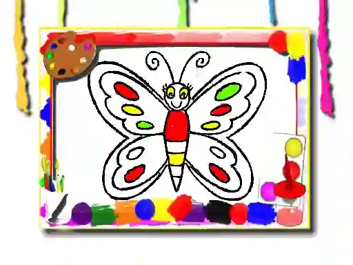 Butterfly Coloring Book — безкоштовна онлайн гра