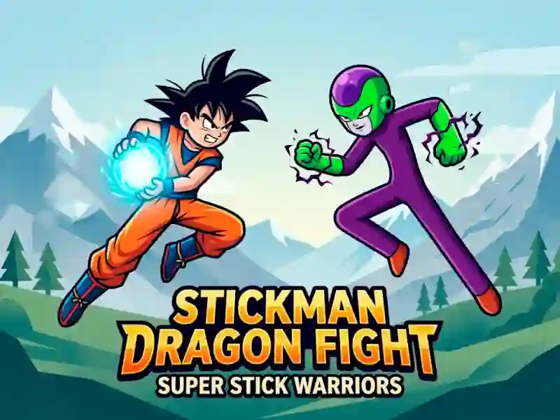 Stickman Dragon Fight - Super Stick Warriors — безкоштовна онлайн гра
