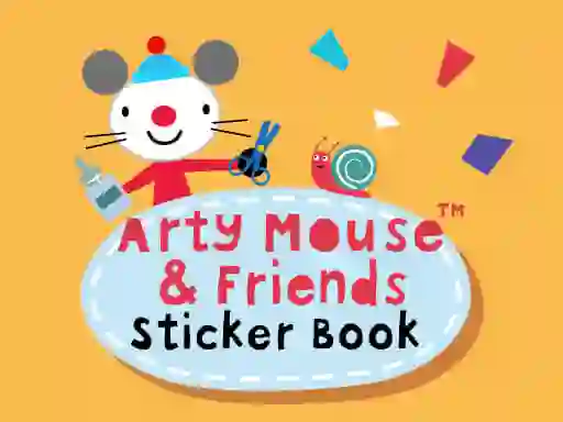 Arty Mouse & Friends Sticker Book — безкоштовна онлайн гра