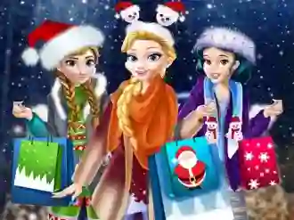 Princess Christmas Mall Shopping — безкоштовна онлайн гра