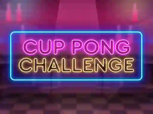 Cup Pong Challenge — безкоштовна онлайн гра