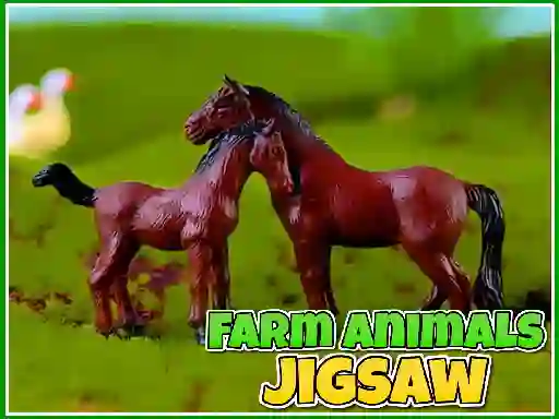 Farm Animals Jigsaw — безкоштовна онлайн гра
