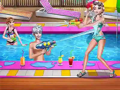 Sisters Pool Party — безкоштовна онлайн гра