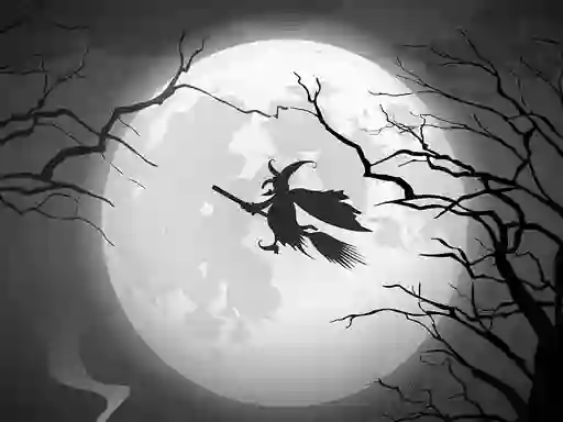 The Night Of the Witches Jigsaw — безкоштовна онлайн гра