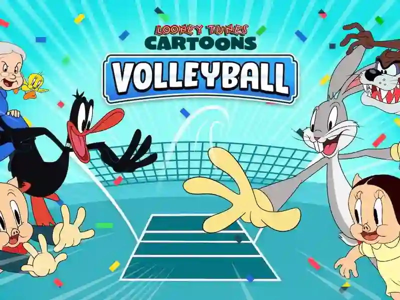 Looney Tunes Cartoons Volleyball — безкоштовна онлайн гра